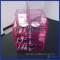 China Manfuactorista Personalizado Rosa 5 Tier Acrílico Maquillaje Organizador